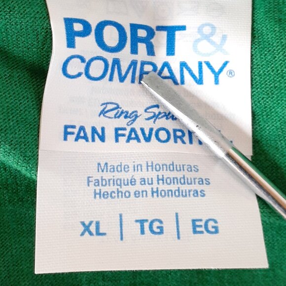 Saint Patric's Prayer - Christ With Me - Catholic Icon - New XL Kelly Green T-Sh - Picture 3 of 4